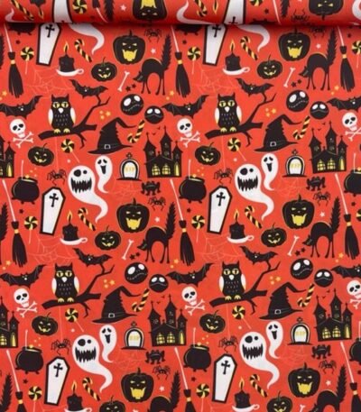 Tecido Halloween