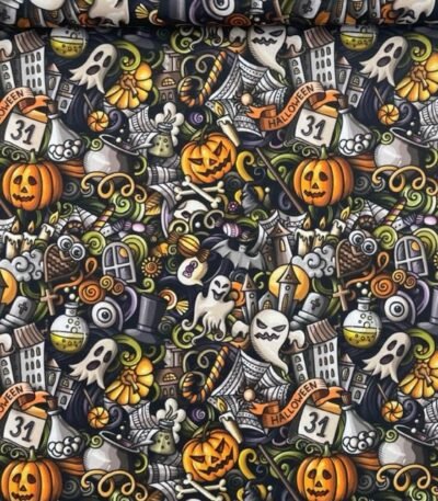 Tecido Halloween