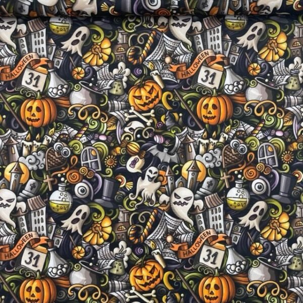 Tecido Halloween