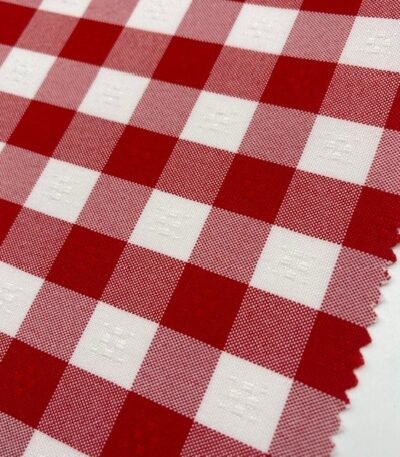 Minimat Square Jacquard – Vermelho
