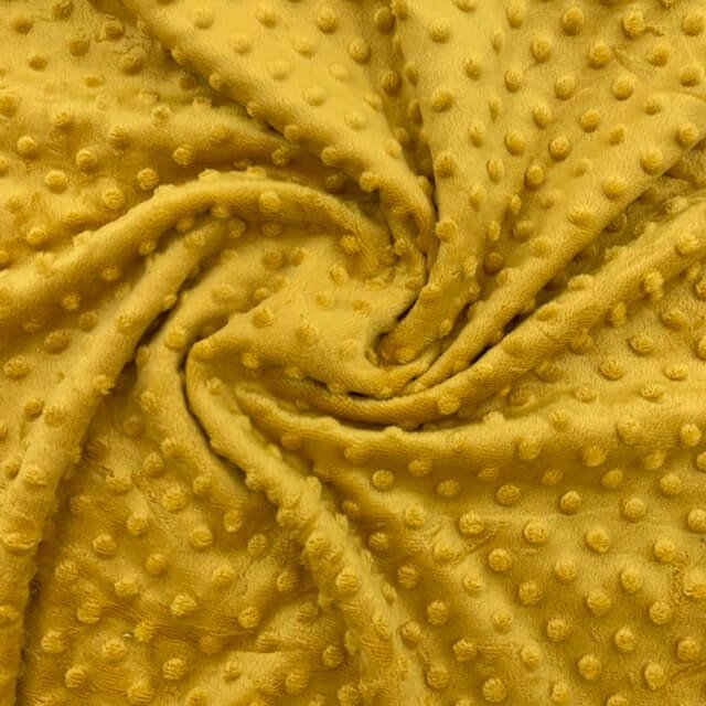 Malha Minky – Amarelo Torrado
