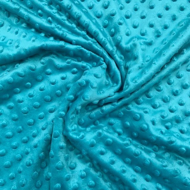 Malha Minky – Turquesa