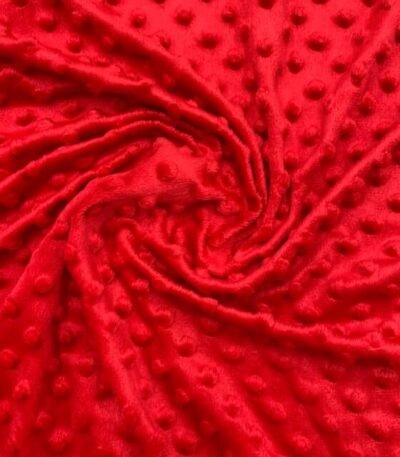 Malha Minky – Vermelho