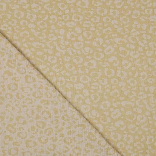 Musselina Jacquard Leo – Amarelo
