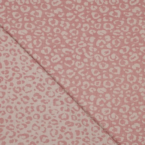 Musselina Jacquard Leo – Rosa