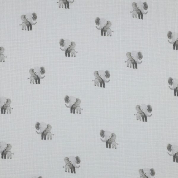 Musselina Elefante – Branco