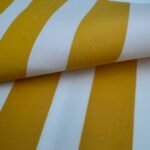 Nylon Riscas Plastificado Impermiavel - Amarelo