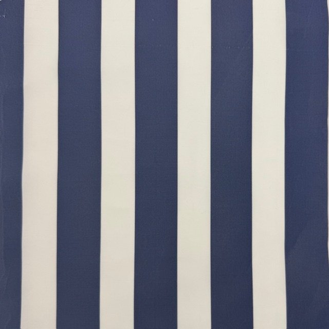 Tecido Nylon Riscas Plastificado Impermiavel Azul Porto Violet Fabrics