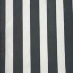 Nylon Riscas Plastificado Impermiavel - Cinzento Escuro - Image 2