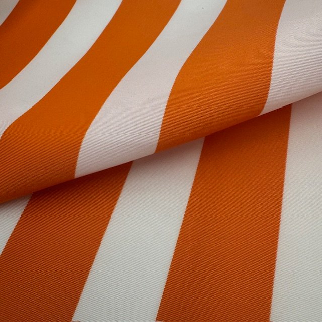 Tecido Nylon Riscas Plastificado Impermiavel Laranja v Violet Fabrics