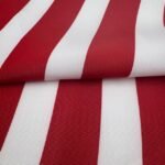 Nylon Riscas Plastificado Impermiavel - Vermelho