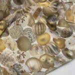 Panamá Lurex Natal Bolas 2,80 mt Largura - imagem 4