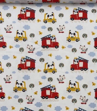 Panda Fireman – Branco