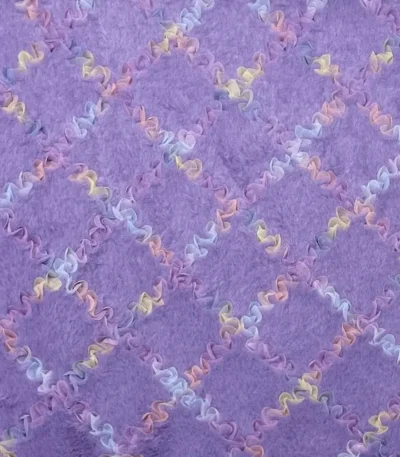 Pelo Curto Tule – Lilás