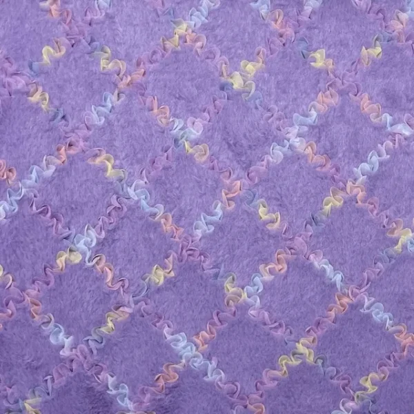 Pelo Curto Tule – Lilás