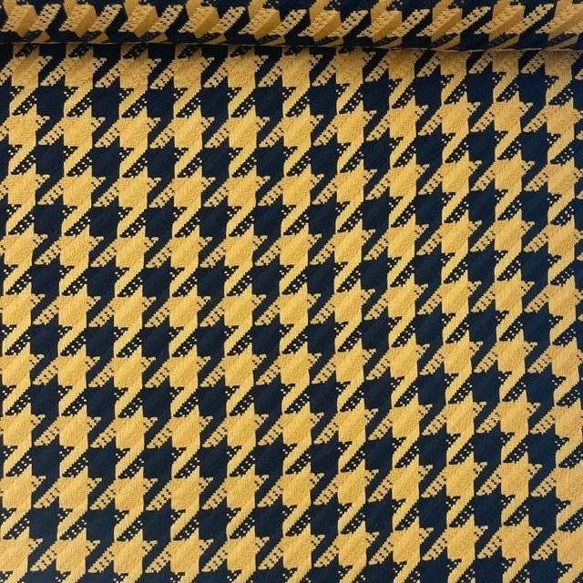 Pied de Poule Big – Amarelo