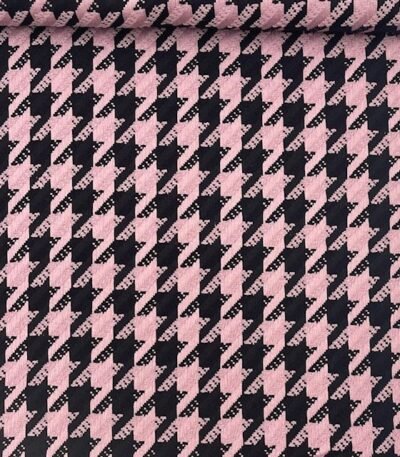 Pied de Poule Big – Rosa
