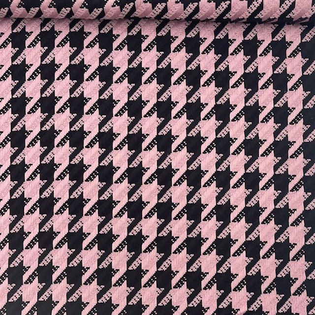 Pied de Poule Big – Rosa