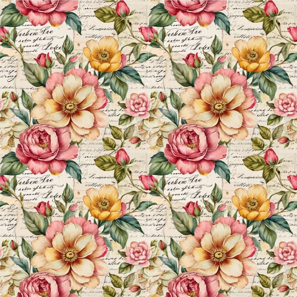 Policanvas – Letter Flowers