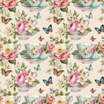 Policanvas – Flowers Butterfly