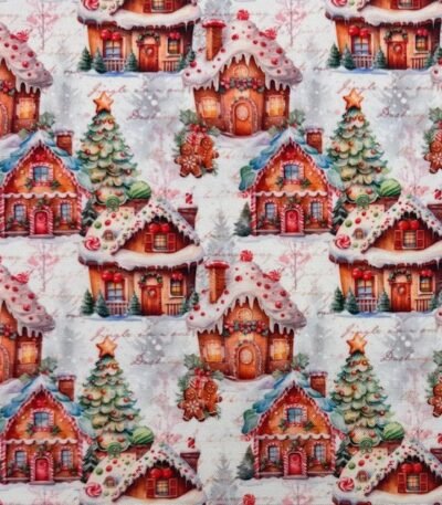 Tecido Decoração Policanvas Natal