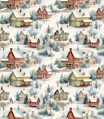 Policanvas Natal – Santa Claus Home
