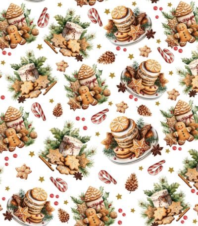 Policanvas Natal – Biscoitos