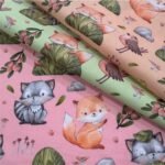 Popeline Animals – Laranja - imagem 2