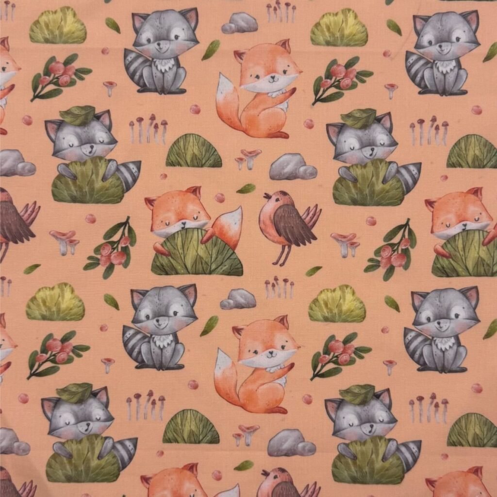 Popeline Animals – Laranja