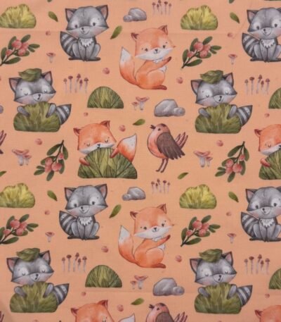 Popeline Animals – Laranja