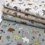 Popeline Animals – Verde - imagem 4