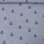 Popeline Baby Marine – Cinzento