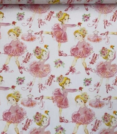Popeline Bailarinas – Branco