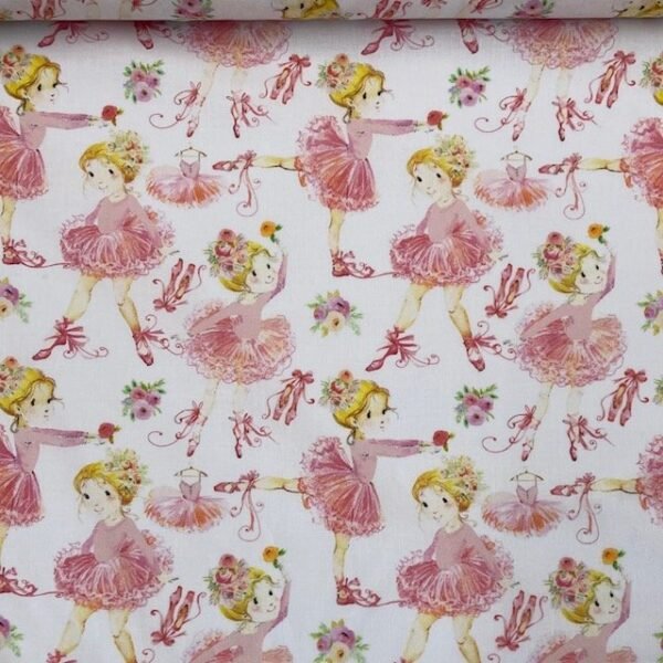Popeline Bailarinas – Branco