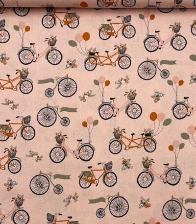 Popeline Bicycle – Rosa