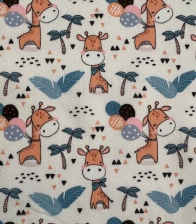 Popeline Big Giraffe