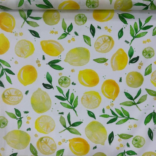Popeline Big Lemon
