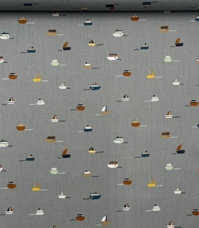 Popeline Boat – Verde