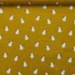 Popeline Boneco de Neve – Amarelo