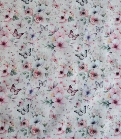 Popeline Butterfly by Ana Lobo – Rosa