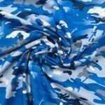 Popeline Camuflado – Azul - imagem 2
