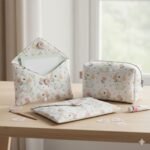 Popeline Animais Cão e Flores - Branco - Image 3