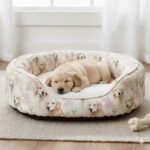 Popeline Animais Lavrador - Cru - Image 3