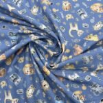 Popeline Cats – Azul - imagem 2