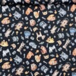 Popeline Cats – Preto