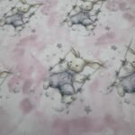 Popeline Coelhinho Baloiço – Rosa - imagem 2