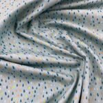 Popeline Color Rain – Verde Menta
