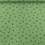 Popeline Corações – Verde