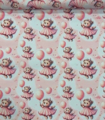 Popeline Bear Collecion – Rosa