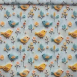 Popeline Digital 3D – Birds